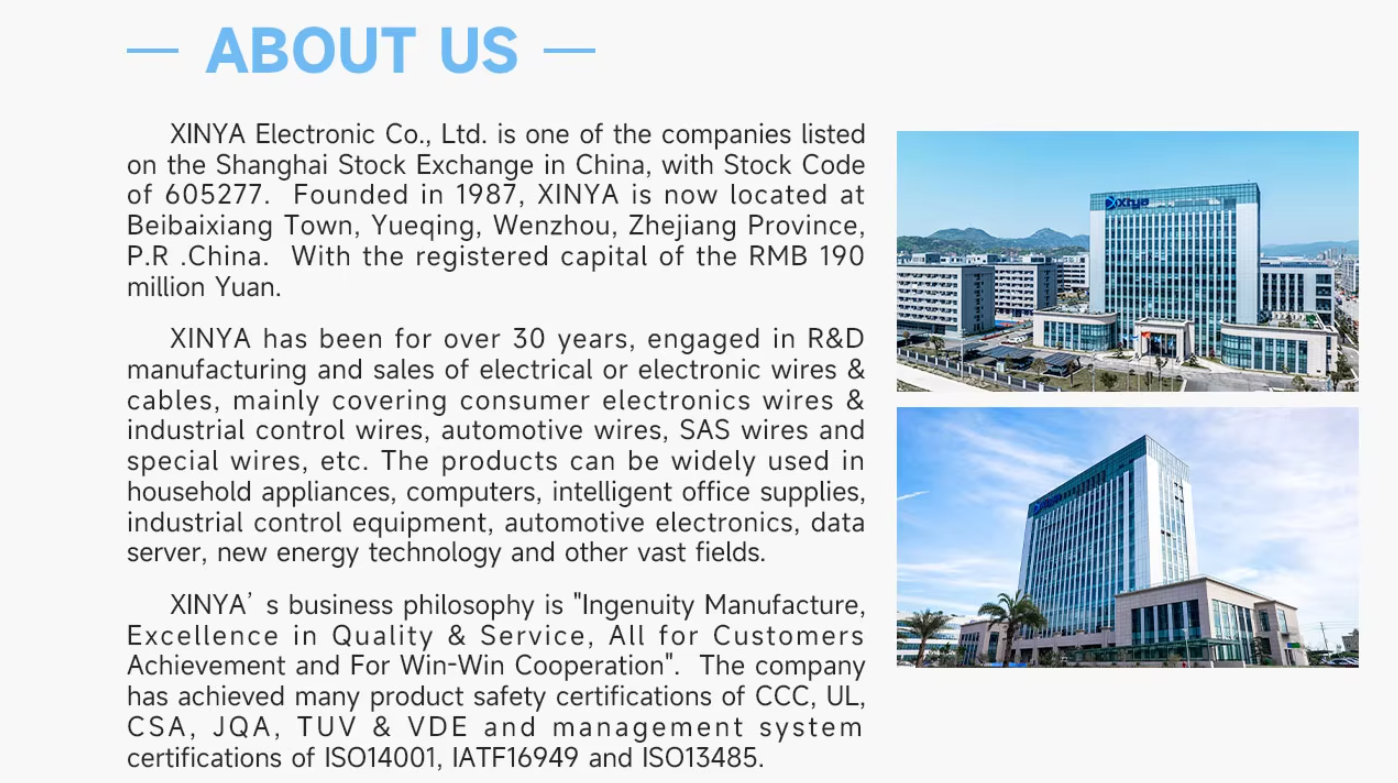 Manufacturer profile: Xinya Electronic Co., Ltd. Image supplied by the manufacturer.