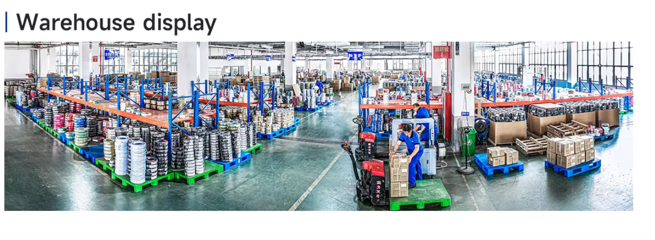 Warehouse: finished cable storage, spools and packing operations.